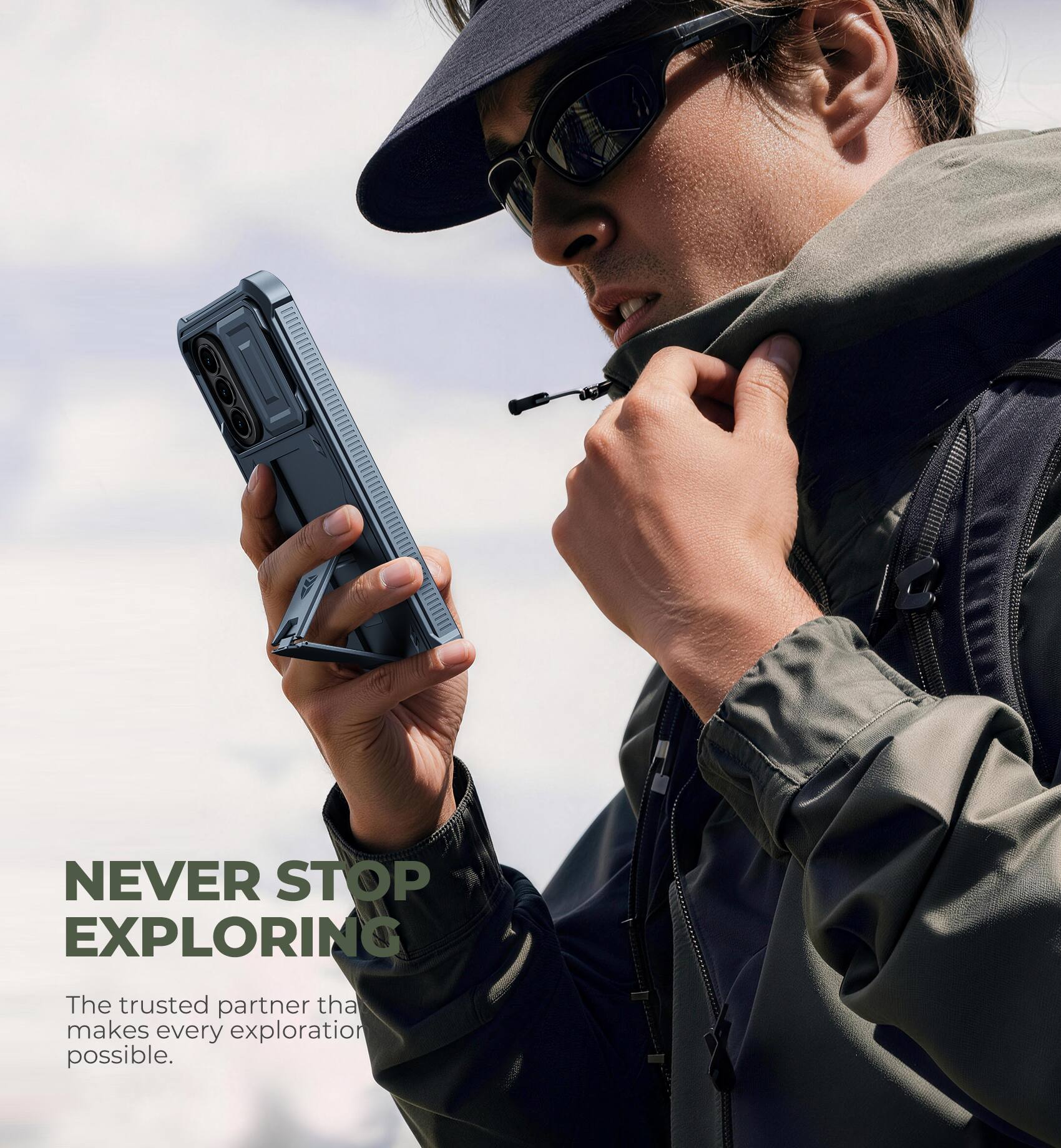 NEVER STOP EXPLORING  
The trusted partner that makes every exploration possible.