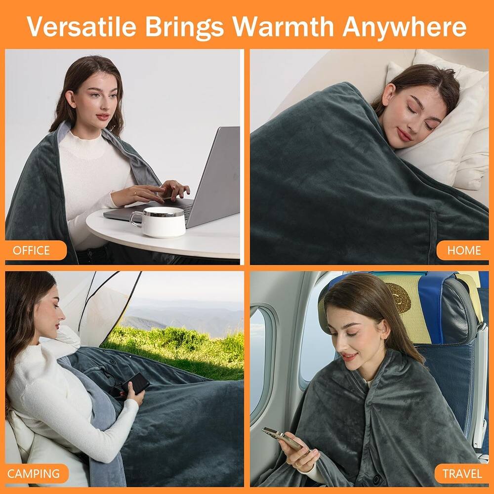 Versatile Brings Warmth Anywhere

OFFICE  
HOME  
CAMPING  
TRAVEL