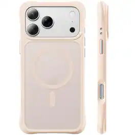 Ornarto - for iPhone 18 Pro Max Case 6.9", Slim Shockproof Translucent Matte Phone Case with MagSafe - Nude Beige
