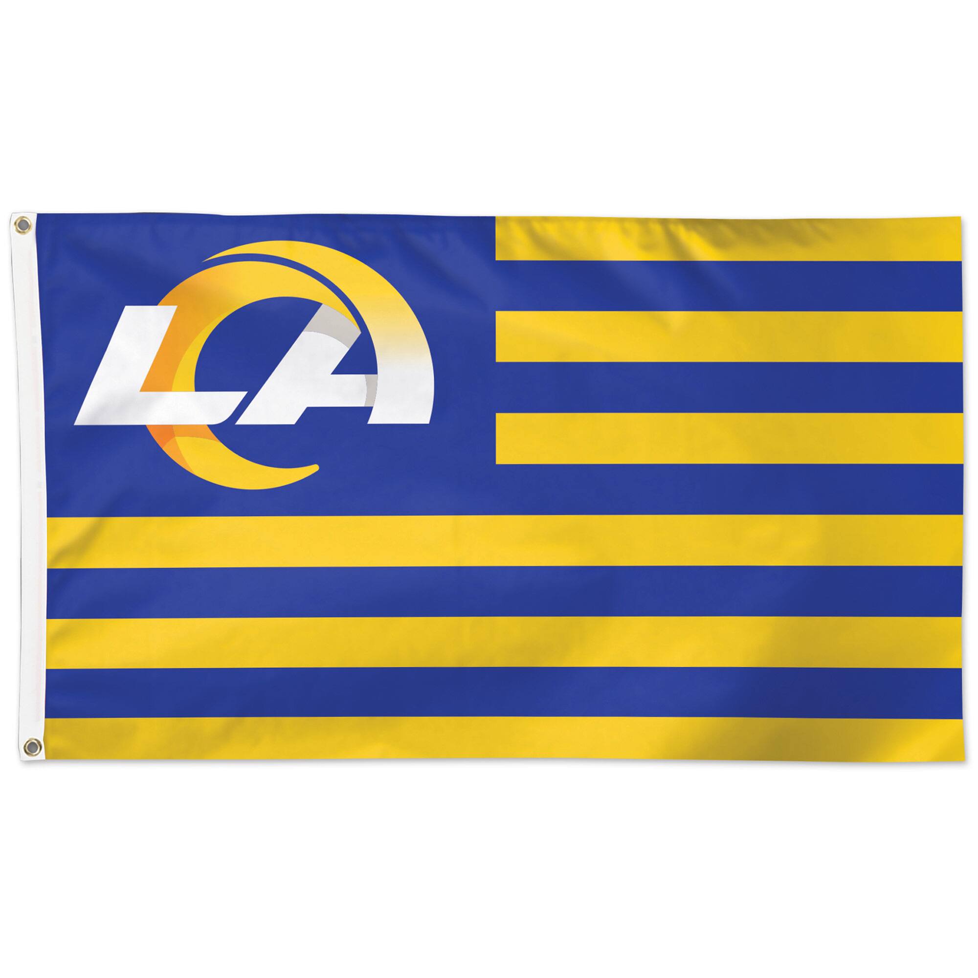 WinCraft - Los Angeles Rams 3' x 5' Stars & Stripes One-Sided Flag - Multicolor