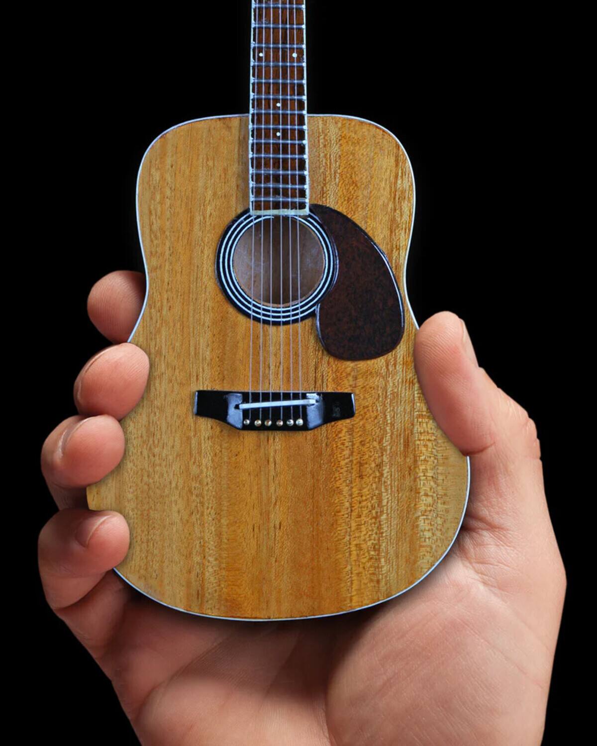 Alt View 2. Axe Heaven - Axe Heaven Classic Acoustic Dreadnought Natural Finish Mini Guitar Replica AC-001   - Collectibles - Multicolor.