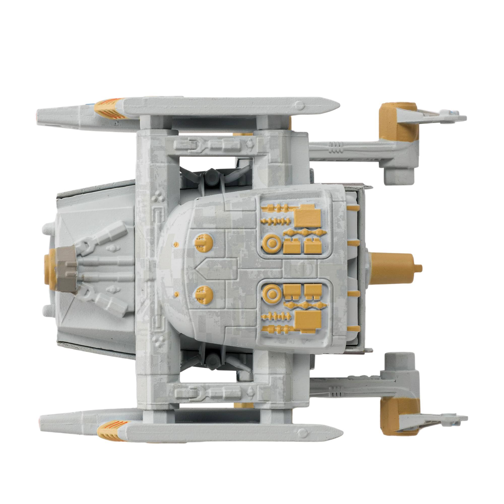 Alt View 5. Eaglemoss - Eaglemoss Star Trek Starship Replica | Federation Tug - Grey.