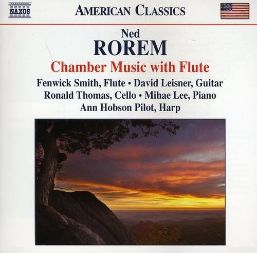 AMERICAN CLASSICS

Ned ROREM  
Chamber Music with Flute

Fenwick Smith, Flute  
David Leisner, Guitar  
Ronald Thomas, Cello  
Mihae Lee, Piano  
Ann Hobson Pilot, Harp