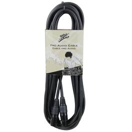 Zebra - 25 Ft. XLR Male - XLR Female Cable