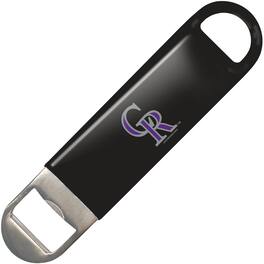 Logo Brands - Colorado Rockies Vinyl Bottle Opener - Multicolor