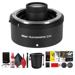 Nikon - Z Teleconverter TC-2x Z-Mount Lens 2.0x AF VR Bundle +64GB +Filter
