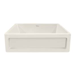 Whitehaus - Shakerhaus 33" Reversible Kitchen Fireclay Sink - Brown