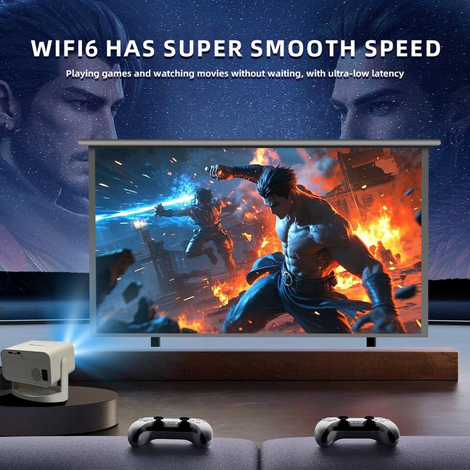 WIFI6 HAS SUPER SMOOTH SPEED  
Playing games and watching movies without waiting, with ultra-low latency