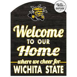 Jardine - Wichita State Shockers 16'' x 22'' Indoor/Outdoor Marquee Sign - Yellow