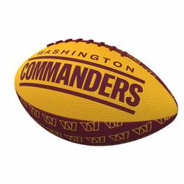 Logo Brands - Washington Commanders Mini Rubber Football - Multicolor