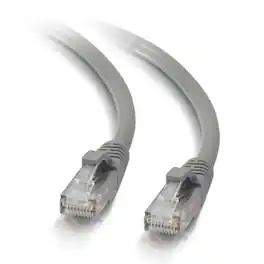 C2G - 757120003854 6-feet CAT5e Ethernet Network Patch Cable - Snagless - Unshielded (UTP) - 1x RJ-45 Male - 1x RJ-45 Male - G - Gray