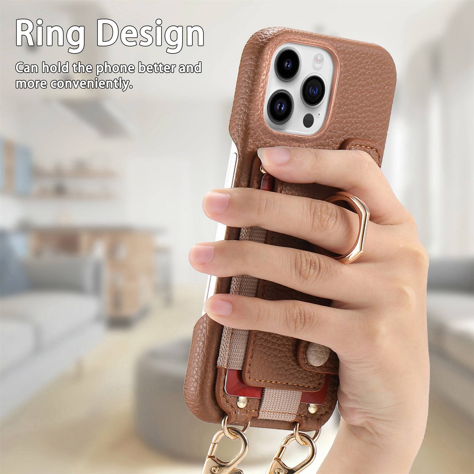 Ring Design  
Can hold the phone better and more conveniently.