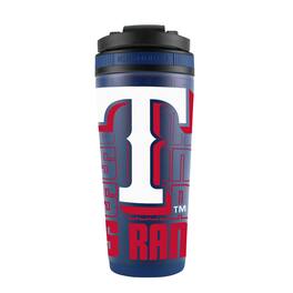 WinCraft - Texas Rangers 26oz. 4D Stainless Steel Shaker Bottle - Multicolor