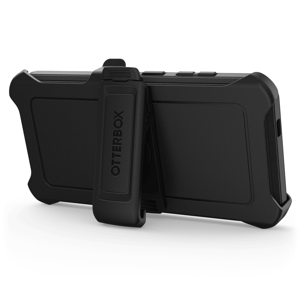 Alt View 4. OtterBox - OtterBox Defender Series Cell Phone Case for Samsung Galaxy S24 - Black - Black.