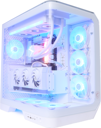 MSI Vision ZS Gaming Desktop R9 9950X3D 32GB Memory NVIDIA GeForce MSI Vision ZS Gaming Desktop R9 9950X3D 32GB Memory NVIDIA GeForce