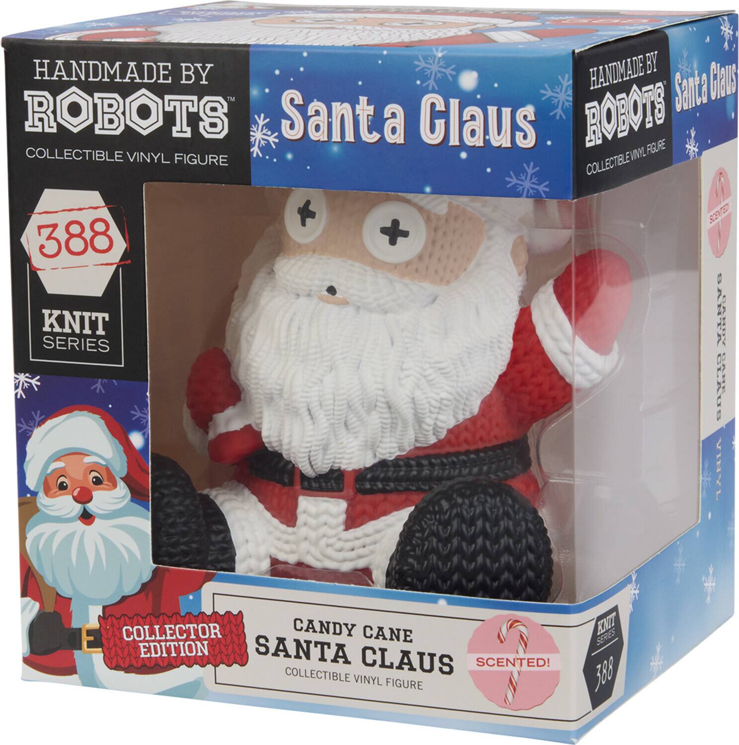 Handmade by Robots Santa #388 (Candy Cane Scented) COLLECTIBLES