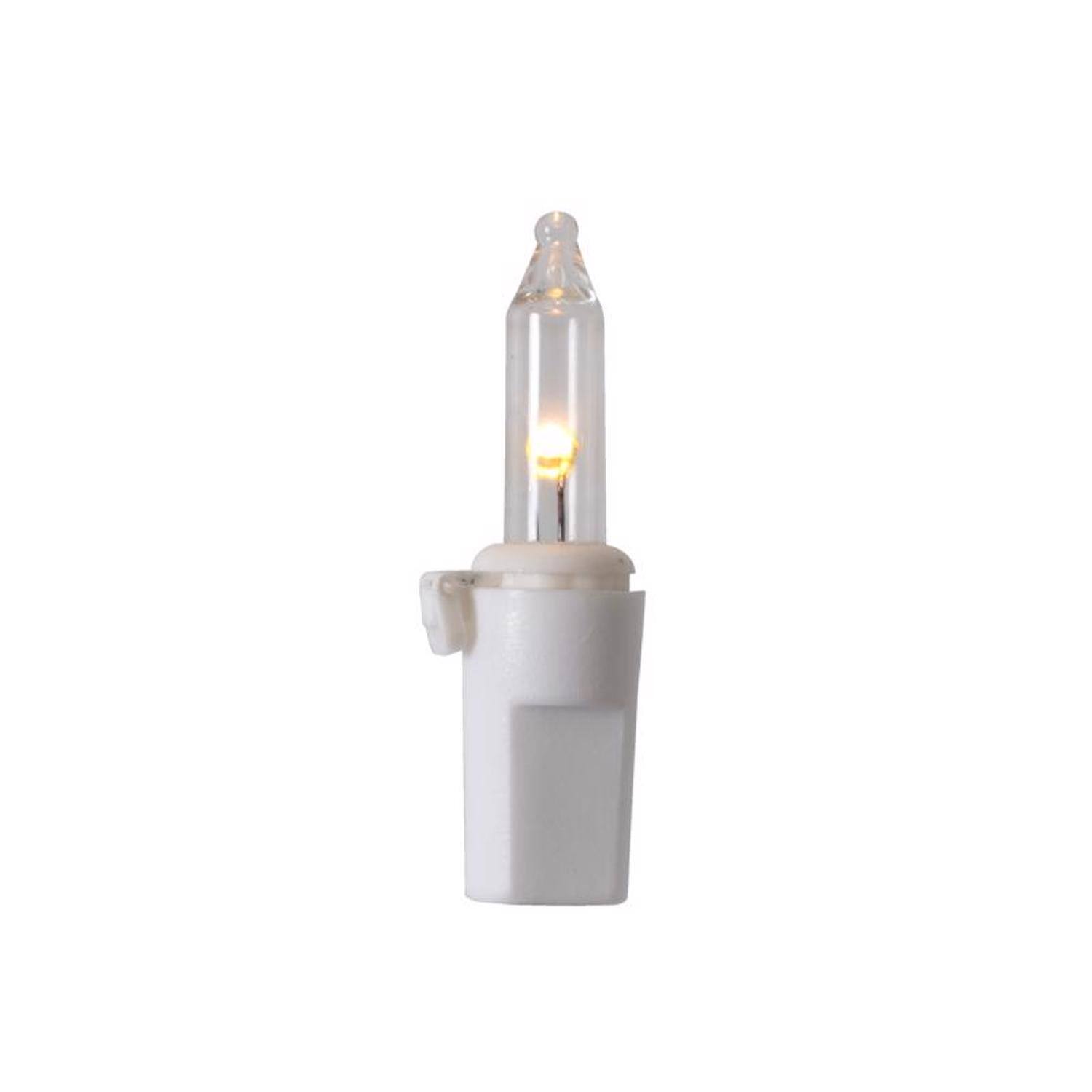 Left. Celebrations - Celebrations Classic LED T5 Warm White 100 ct Icicle Christmas Lights 6.3 ft..