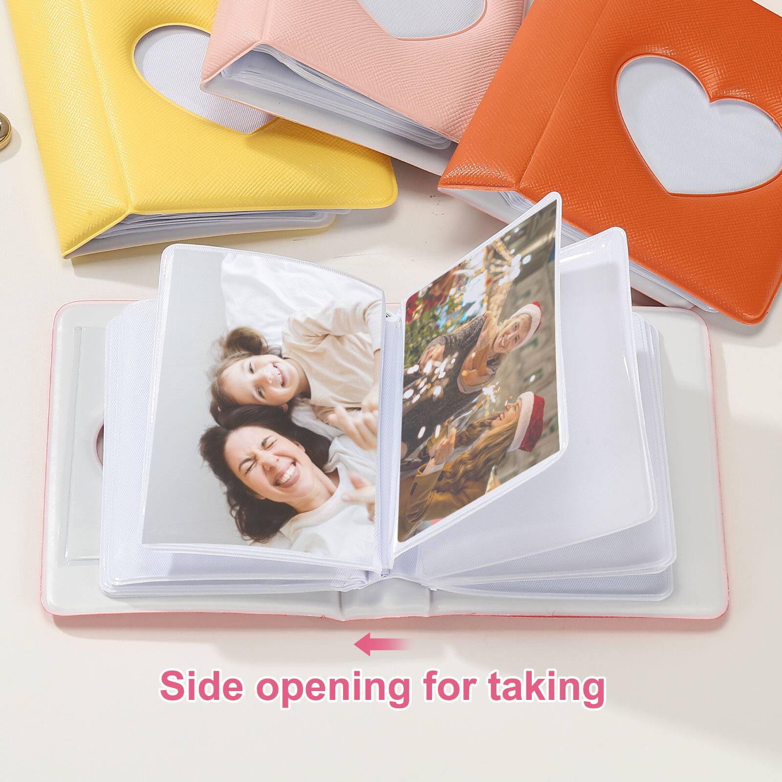 Side opening for taking