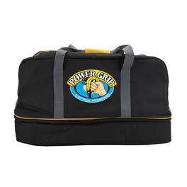Camco - Power Grip Electrical Accessory Bag with Adapter Storage Duffel - Black