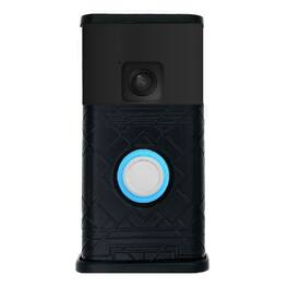 Michael Healy - Art Deco Video Doorbell Cover (Ring Battery Doorbell 2024 Release) - Matte Black
