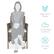 Ergonomic Design
Comfortable Cushions
Non-Slip Legs
