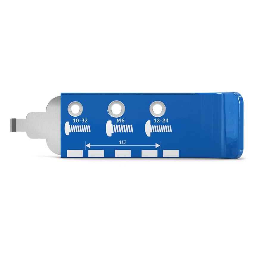 10-32  
M6  
12-24  
1U