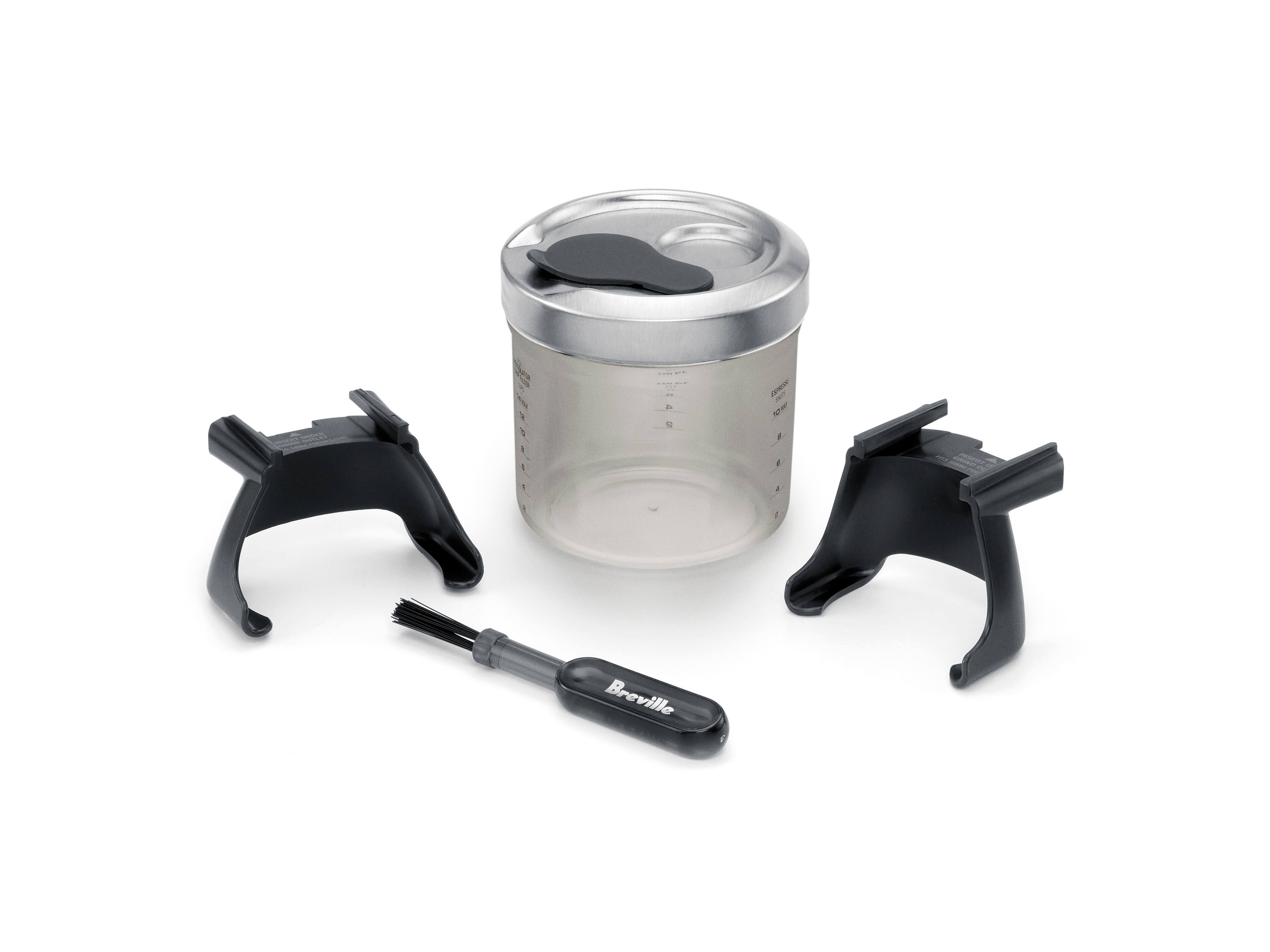 Angle. Breville - Smart Grinder Pro 12-Cup Coffee Grinder - Stainless Steel.