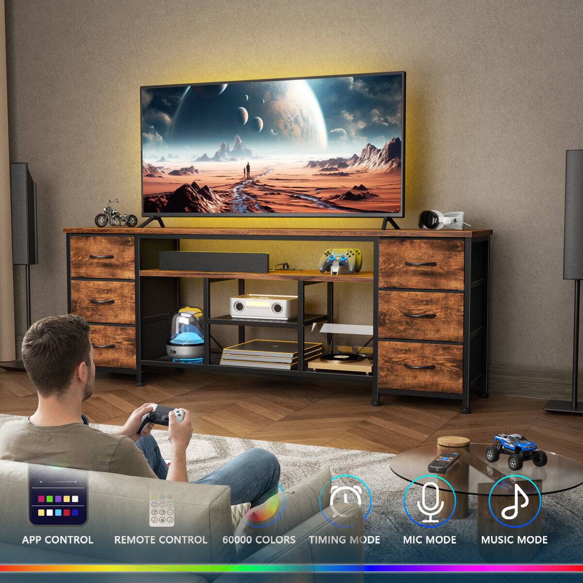 APP CONTROL  
REMOTE CONTROL  
60000 COLORS  
TIMING MODE  
MIC MODE  
MUSIC MODE