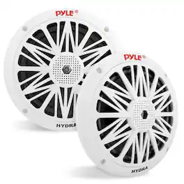 PYLE - 6.5 Inch Dual Marine Speakers - 2 Way