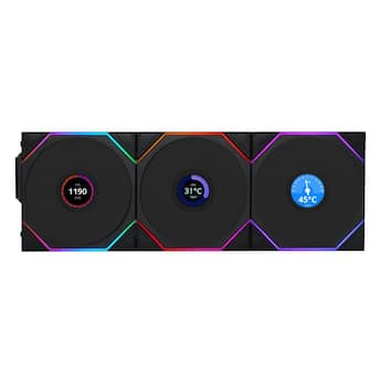 Lian Li UNI Fan TL LCD 120 Wireless LCP Fan Blade Customizable RGB Lian Li UNI Fan TL LCD 120 Wireless LCP Fan Blade Customizable RGB