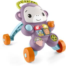 Fisher Price - Learn with Me Purple Monkey Walker - COLLECTIBLES - Multicolor