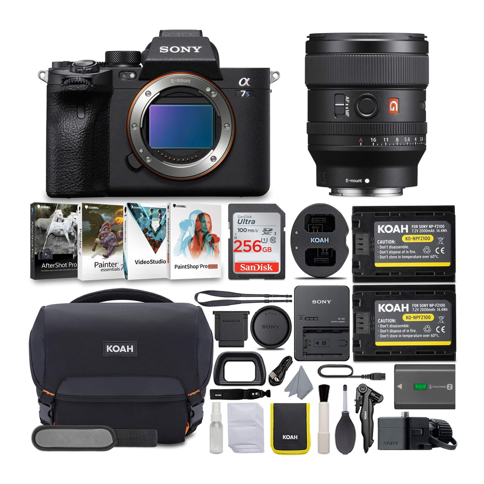 Sony - Alpha a7S III Mirrorless Digital Camera with 24mm G-Master Lens Bundle