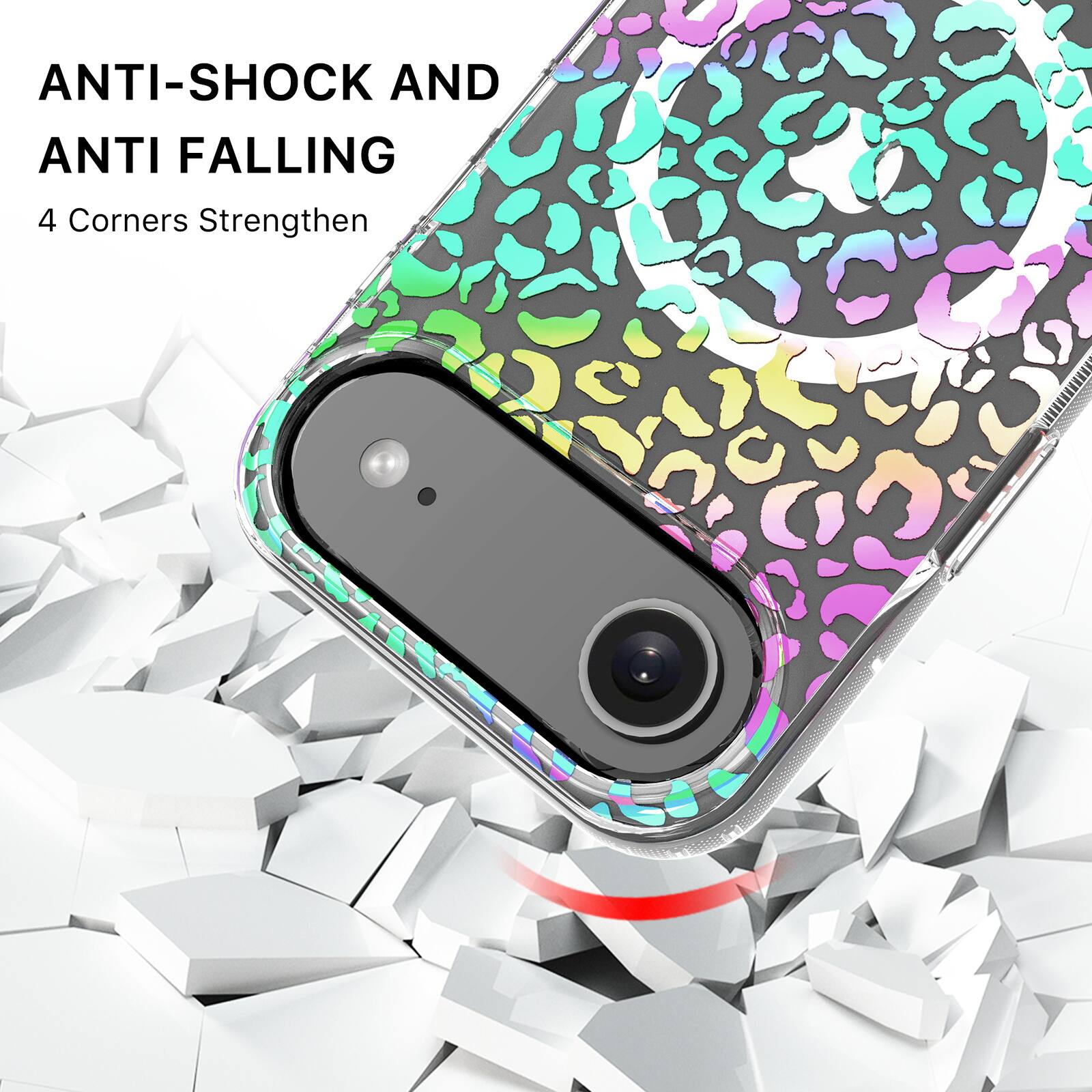 ANTI-SHOCK AND ANTI FALLING  
4 Corners Strengthen