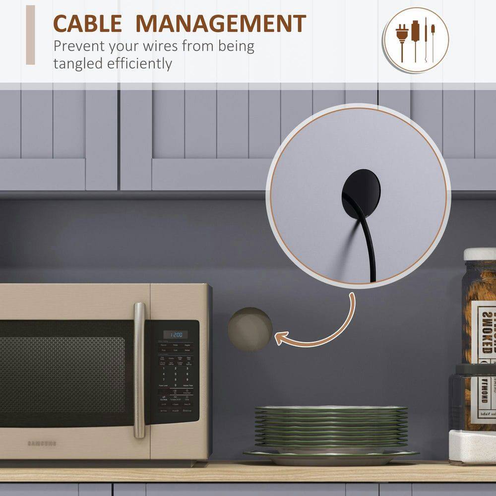 CABLE MANAGEMENT  
Prevent your wires from being tangled efficiently