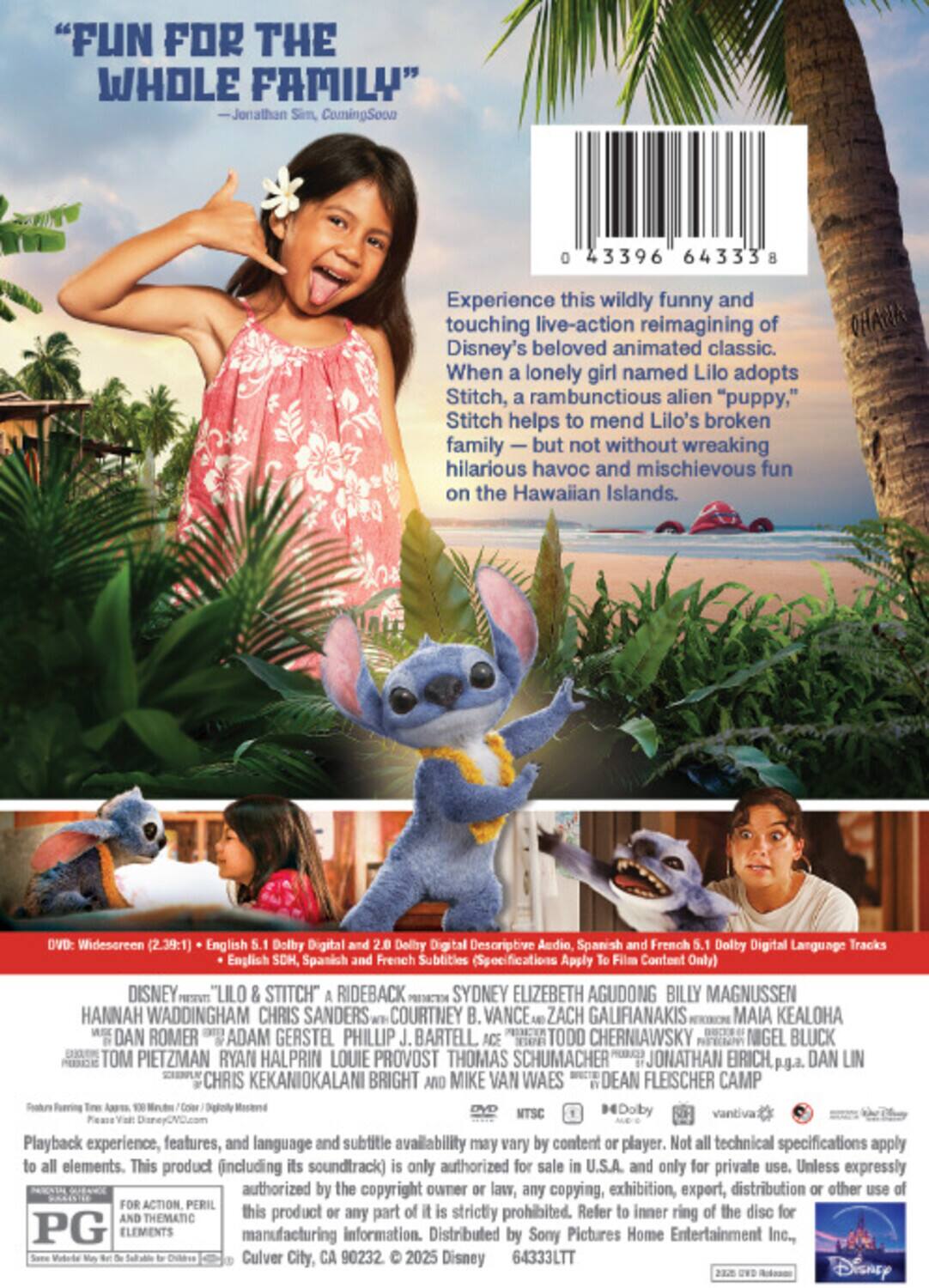 Alt View 1. Lilo & Stitch   - DVD.