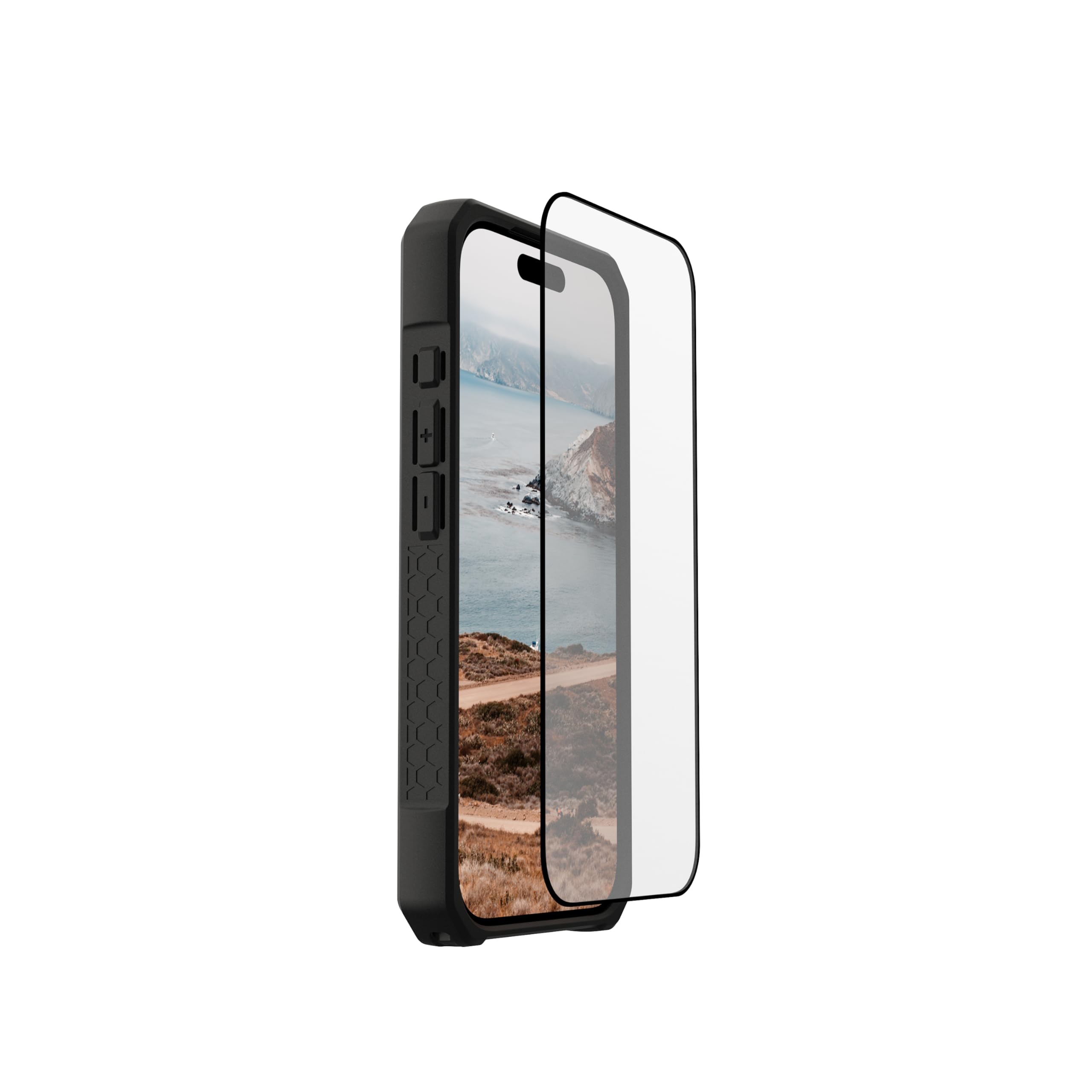 Alt View 3. UAG - iPhone 17 Pro Screen Protector - Anti-Fingerprint, Scratch Resistannce, HD Clarity Shatter Proof Tempered Glass - Clear.