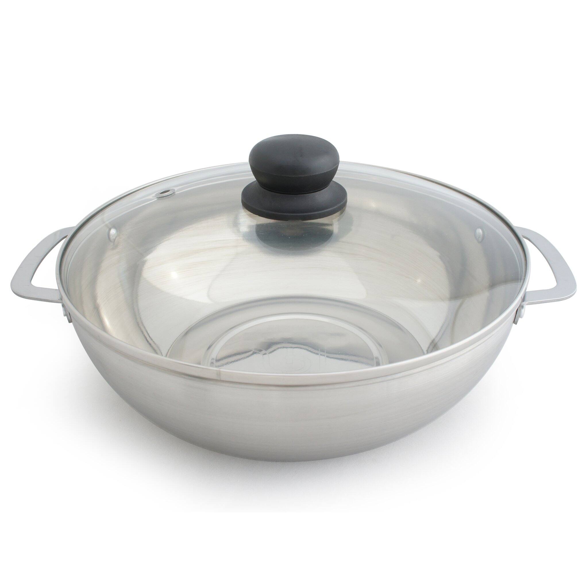 Alt View 1. SPT - 1300W Induction Cooktop with Stainless Steel Pot - Black.