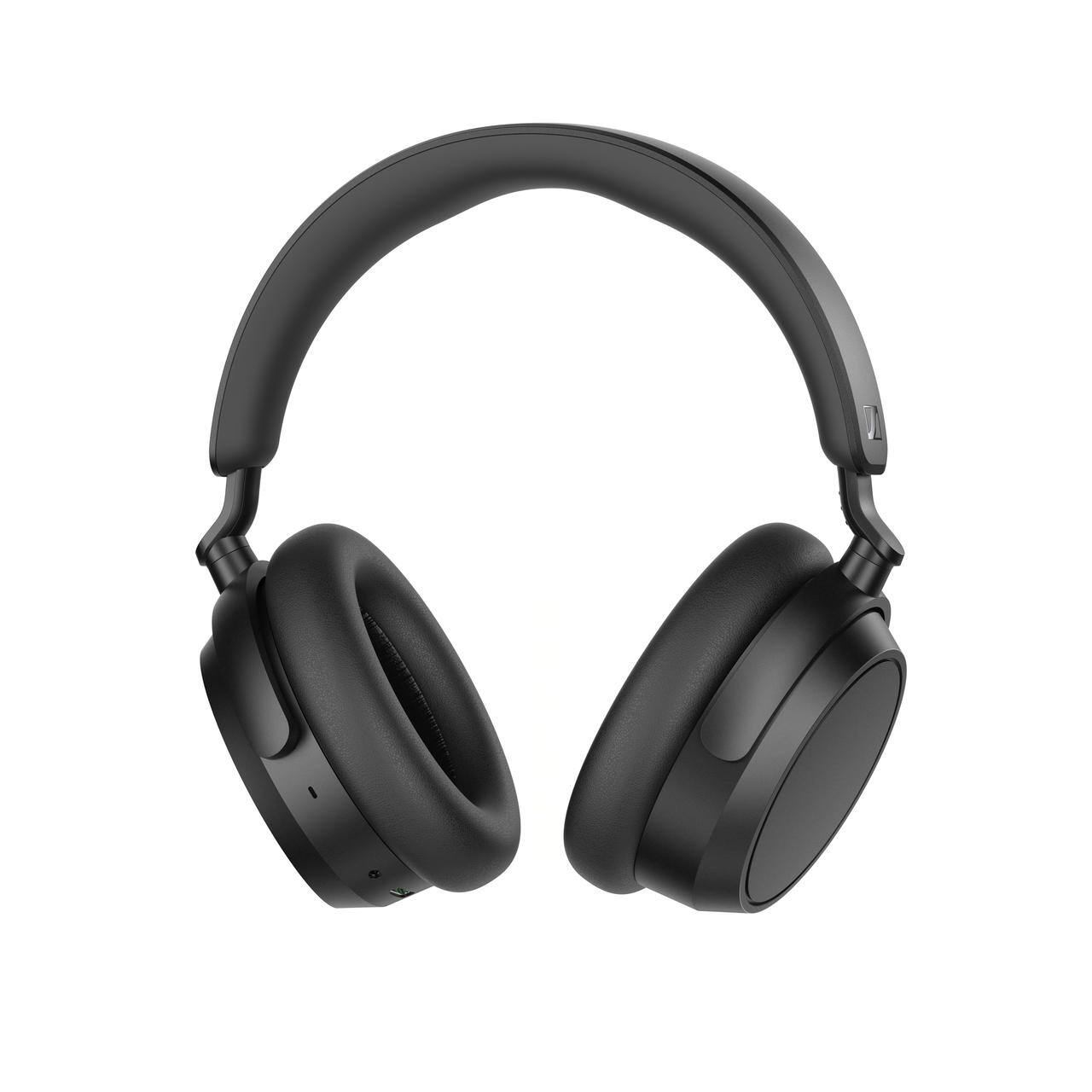 Front. Sennheiser - Sennheiser - ACCENTUM Plus Wireless Bluetooth Headphones, Adaptive Hybrid ANC - Black - Black.