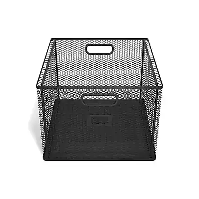 TRU RED Wire Mesh File Organizer, Matte Matte Black TR57549-CC - Best Buy