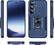 Alt View 13. SaharaCase - ArmorPro Kickstand Case for Samsung Galaxy S24+ - Navy Blue.