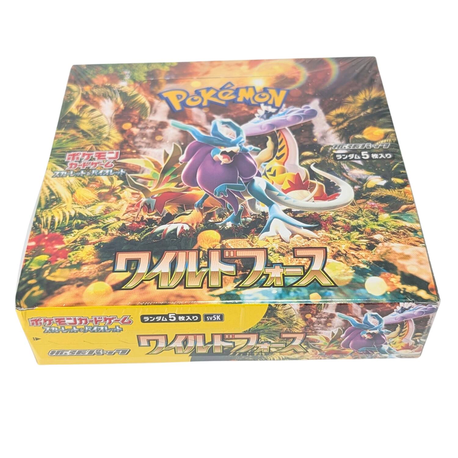 Pokémon Pokemon SV5K Scarlet & Violet Wild Force Booster Box [JPN ...