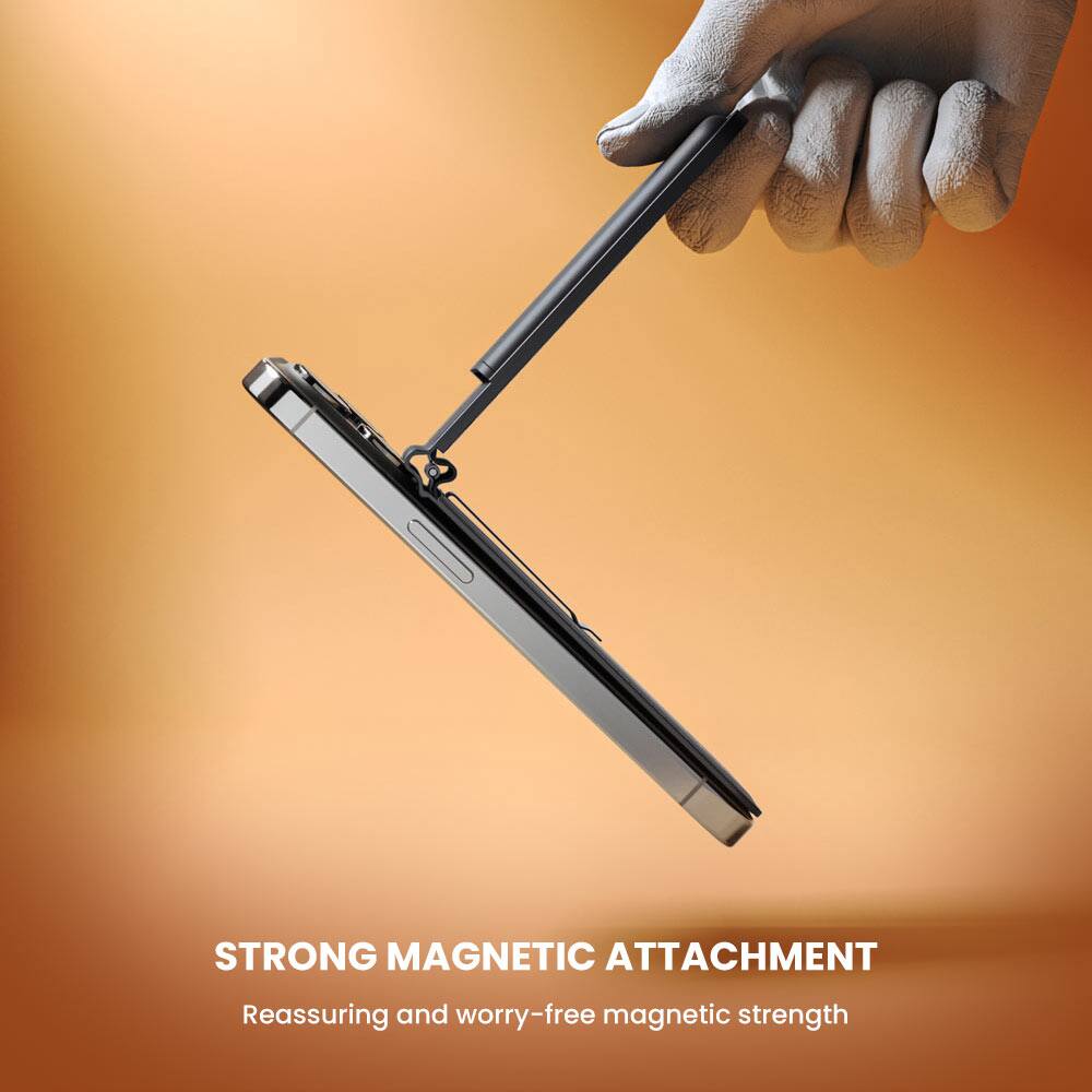 "Strong Magnetic Attachment: Reassuring and worry-free magnetic strength."