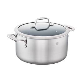 ZWILLING - Spirit 3-ply 6-qt Ceramic Nonstick Dutch Oven - Stainless Steel