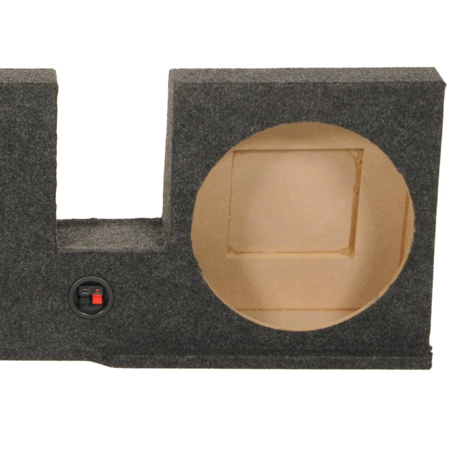 Alt View 4. QPower - QPower Dual 12" Subwoofer Enclosure, Sub Box for Ford F-150 SuperCrew 2004-2008.