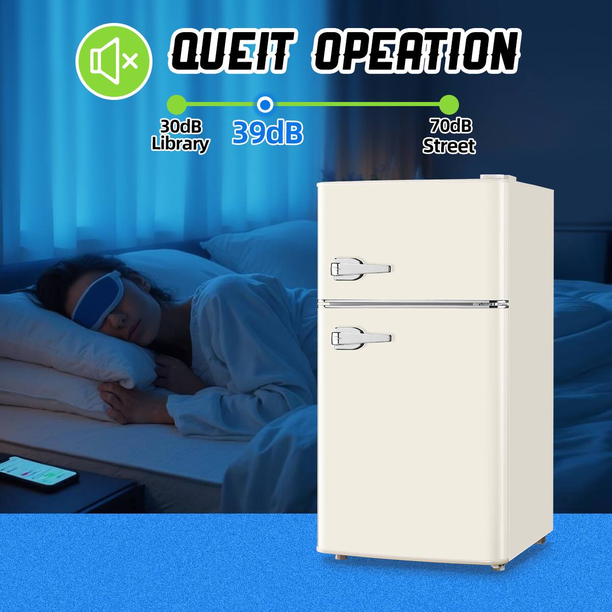 1x QUEIT OPERATION 30dB 39dB 70dB Library Street