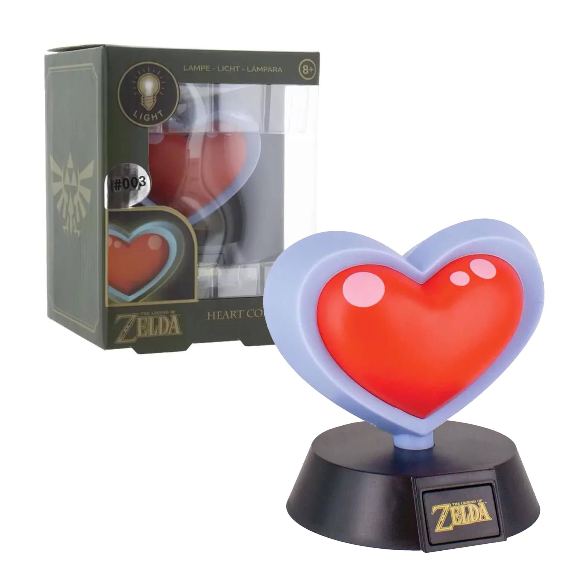 LAMPE-LICHT-LAMPARA LAMPE LICHT LAMPARA 8+ . LIGHT #003 LOUAND HEART CO ZELDA