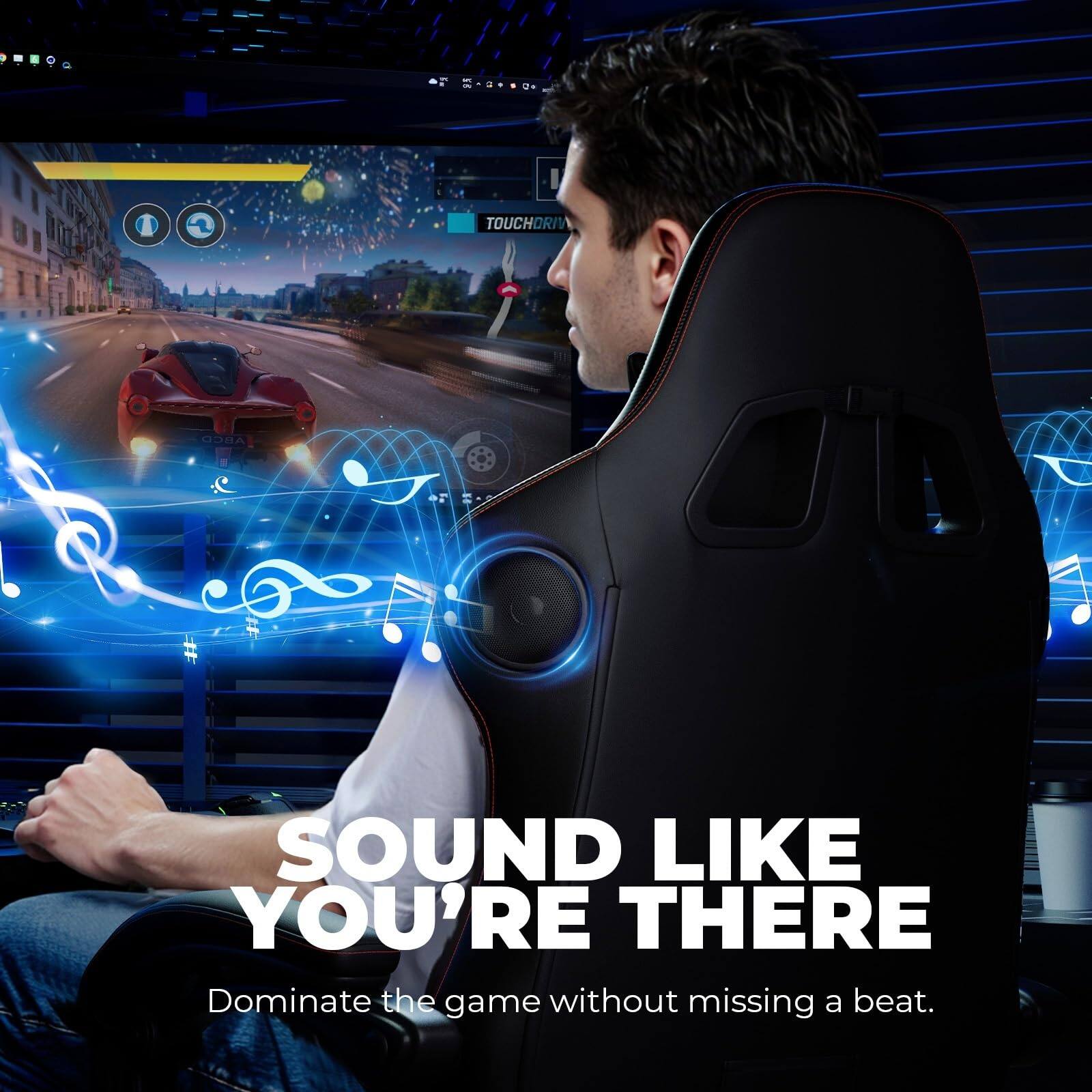 SOUND LIKE YOU'RE THERE  
Dominate the game without missing a beat.