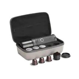Outin - Nano Portable Electric Espresso Machine Travel Kit (Space Grey) - Space Gray