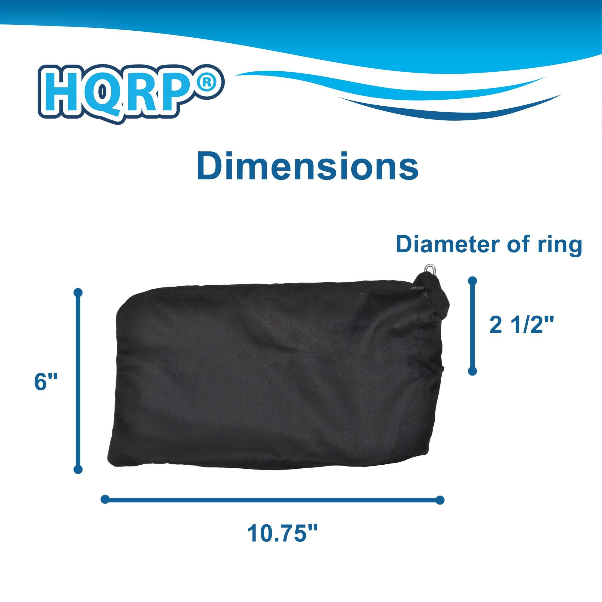 HQRP Dimensions  
Diameter of ring: 2 1/2"  
6"  
10.75"