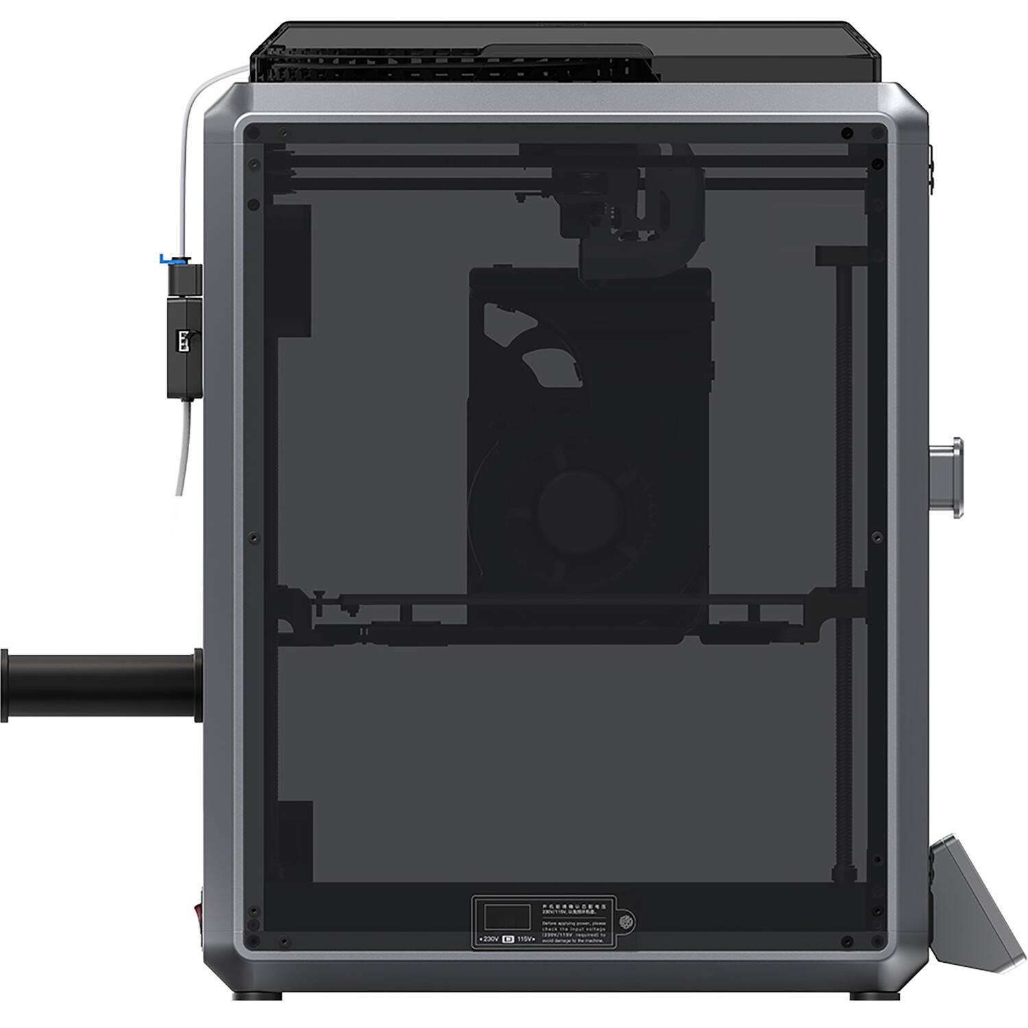 Left. Creality - K1 3D Printer - Black.